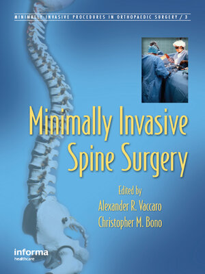 cover image of Minimally Invasive Spine Surgery